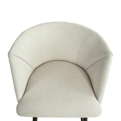 Beige Wide Barrel Shape High Back Upholstered Metal Frame 26 in. Counter Stool (Set of 2) (21.8 in. W x 36.5 in. H) by Elevens 14 Beige Wide Barrel Shape High Back Upholstered Metal Frame 26 in. Counter Stool (Set of 2) (21.8 in. W x 36.5 in. H) by Elevens -Cheap LR Home Store beige elevens bar stools chole arm midbar beige 4f 1000