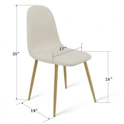 Spoon Beige Upholstered Dinning Side Chair (set of 4) by Elevens 11 Spoon Beige Upholstered Dinning Side Chair (set of 4) by Elevens -Cheap LR Home Store beige elevens dining chairs spoon chair beige 4f 1000