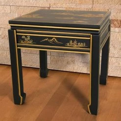 Square Ming Black End Table by Oriental Furniture -Cheap LR Home Store black oriental furniture end side tables lcq sqst bls 31 1000