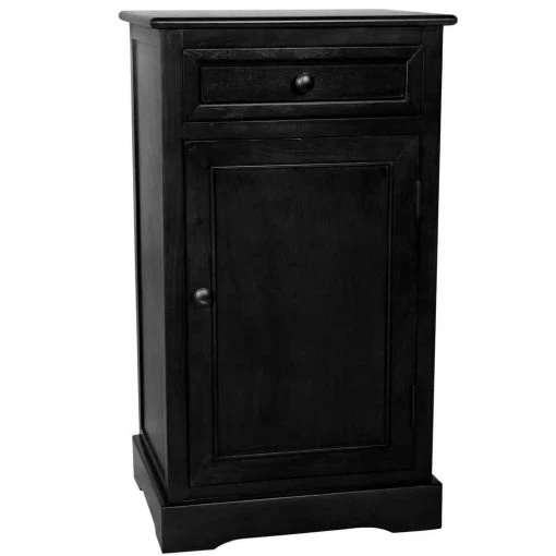 Classic Black End Table by Oriental Furniture -Cheap LR Home Store black oriental furniture end side tables xa cab2 blk 64 1000