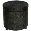 Black Storage Ottoman by Oriental Furniture -Cheap LR Home Store black oriental furniture ottomans fb stool blk 64 1000