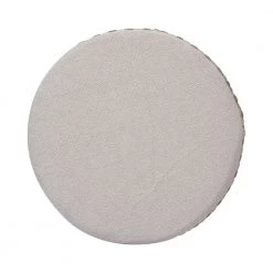 Ox Bay Handmade Blue/Cream Striped Organic Cotton Ottoman by LR Home -Cheap LR Home Store blue cream lr home ottomans 5013a6184d9348 4f 1000