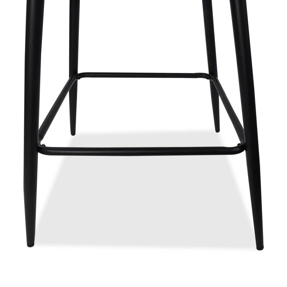 35.8"Blue Upholstered Counter Bar Stool( Set of 2) by Elevens 8 35.8"Blue Upholstered Counter Bar Stool( Set of 2) by Elevens - Image 6