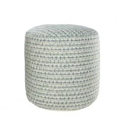 Interwoven Coastal Delight Blue / Green 20 in. Indoor Outdoor Pouf by LR Home 15 Interwoven Coastal Delight Blue / Green 20 in. Indoor Outdoor Pouf by LR Home -Cheap LR Home Store blue green lr home ottomans poufs34018swb1818 4f 1000