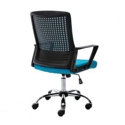 Blue Mesh Ergonomic Office Tack Chair by HOMEFUN -Cheap LR Home Store blue homefun task chairs hfhdof 033bu 1f 1000