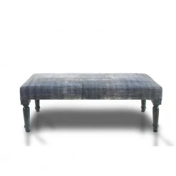Antique Distress Blue Indoor Bench by LR Home