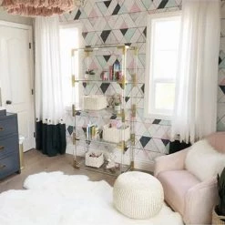 Bone and Gold Indoor Ottoman by LR Home -Cheap LR Home Store bone gold lr home ottomans poufs08125bng1814 76 1000