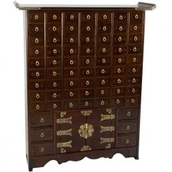 Brown Chest by Oriental Furniture