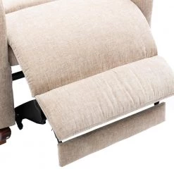 ModernCamel Fabric Seat High Back Electric Rocking Massage Chair with Heat Function and Footrest Remote Control by HOMEFUN -Cheap LR Home Store camel homefun massage chairs hfhdsn 901cm 44 1000