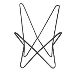 Dual Tone Canvas Leather Cream / Brown Butterfly Chair by LR Home -Cheap LR Home Store cream brown lr home accent chairs chair35006brl262b fa 1000