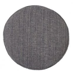 Scandinavian Gray / Ivory Woven Geometric Pouf Ottoman by LR Home -Cheap LR Home Store gray ivory lr home ottomans poufs34041gry1612 c3 1000