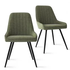 Cheap LR Home Store 40 Boston Green Upholstered Side Chair(Set of 2) by Elevens