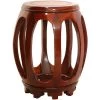11 in. Rosewood Circular Stand in Honey by Oriental Furniture -Cheap LR Home Store honey oriental furniture end side tables st hs64 h 64 1000