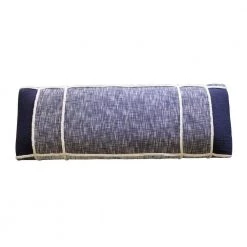 Minimal 47 in. Navy Blue Cotton Checks Plaid Bench with White Legs by LR Home 12 Minimal 47 in. Navy Blue Cotton Checks Plaid Bench with White Legs by LR Home -Cheap LR Home Store navy blue lr home bedroom benches bench99071nav3b14 c3 1000