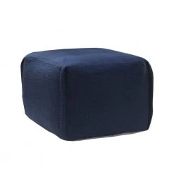 Handcrafted Solid Navy Blue 18 in. x 18 in. Pleated Square Pouf by LR Home 14 Handcrafted Solid Navy Blue 18 in. x 18 in. Pleated Square Pouf by LR Home -Cheap LR Home Store navy blue lr home ottomans poufs34033ens1612 c3 1000