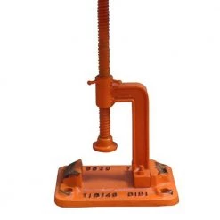 Bold Orange and Gray Industrial Strong Wood Stool by LR Home -Cheap LR Home Store orange gray lr home bar stools stool99780ogy1322 44 1000