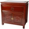 Bedside Orange End Table by Oriental Furniture -Cheap LR Home Store orange oriental furniture end side tables st pa102d c 64 1000