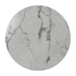 Faux Marble White Round Pedestal Table by Elevens 10 Faux Marble White Round Pedestal Table by Elevens -Cheap LR Home Store white elevens kitchen dining tables harris a0 1000