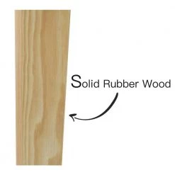 35.5 in. x 35.5 in. Round White Pine Solid Wood MDF Dining Table by Elevens -Cheap LR Home Store white elevens kitchen dining tables norman dining 4f 1000