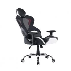 White Mesh Gaming Chair with Lumbar Support by HOMEFUN 16 White Mesh Gaming Chair with Lumbar Support by HOMEFUN -Cheap LR Home Store white homefun gaming chairs hfhdof 037 1f 1000