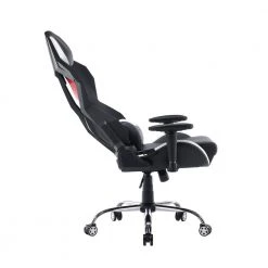 White Mesh Gaming Chair with Lumbar Support by HOMEFUN 17 White Mesh Gaming Chair with Lumbar Support by HOMEFUN -Cheap LR Home Store white homefun gaming chairs hfhdof 037 44 1000