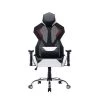 White Mesh Gaming Chair with Lumbar Support by HOMEFUN 2 White Mesh Gaming Chair with Lumbar Support by HOMEFUN -Cheap LR Home Store white homefun gaming chairs hfhdof 037 64 1000