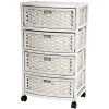 4-Drawer White Natural Fiber Trunk by Oriental Furniture -Cheap LR Home Store white oriental furniture accent cabinets jh09 051 4 wht 64 1000